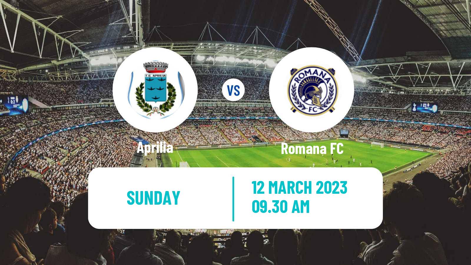Soccer Italian Serie D - Group G Aprilia - Romana
