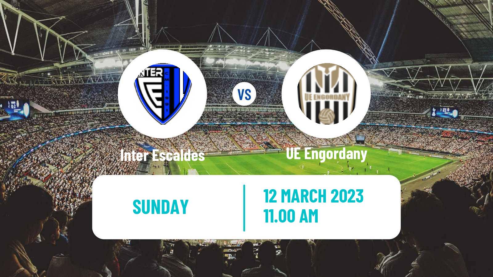 Soccer Andorra Primera Divisio Inter Escaldes - Engordany