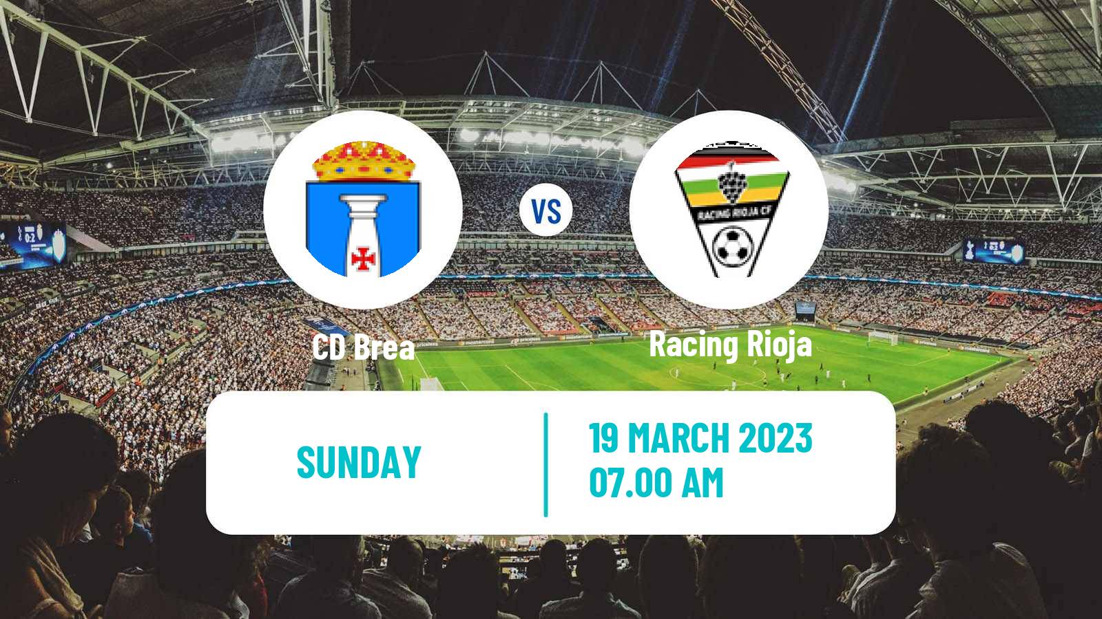 Soccer Spanish Segunda RFEF - Group 2 Brea - Racing Rioja