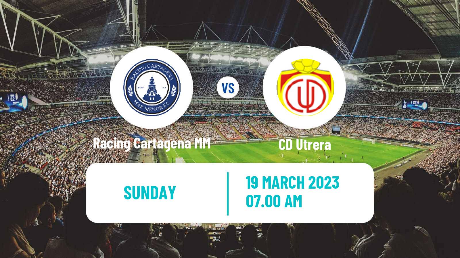 Soccer Spanish Segunda RFEF - Group 4 Racing Cartagena MM - Utrera