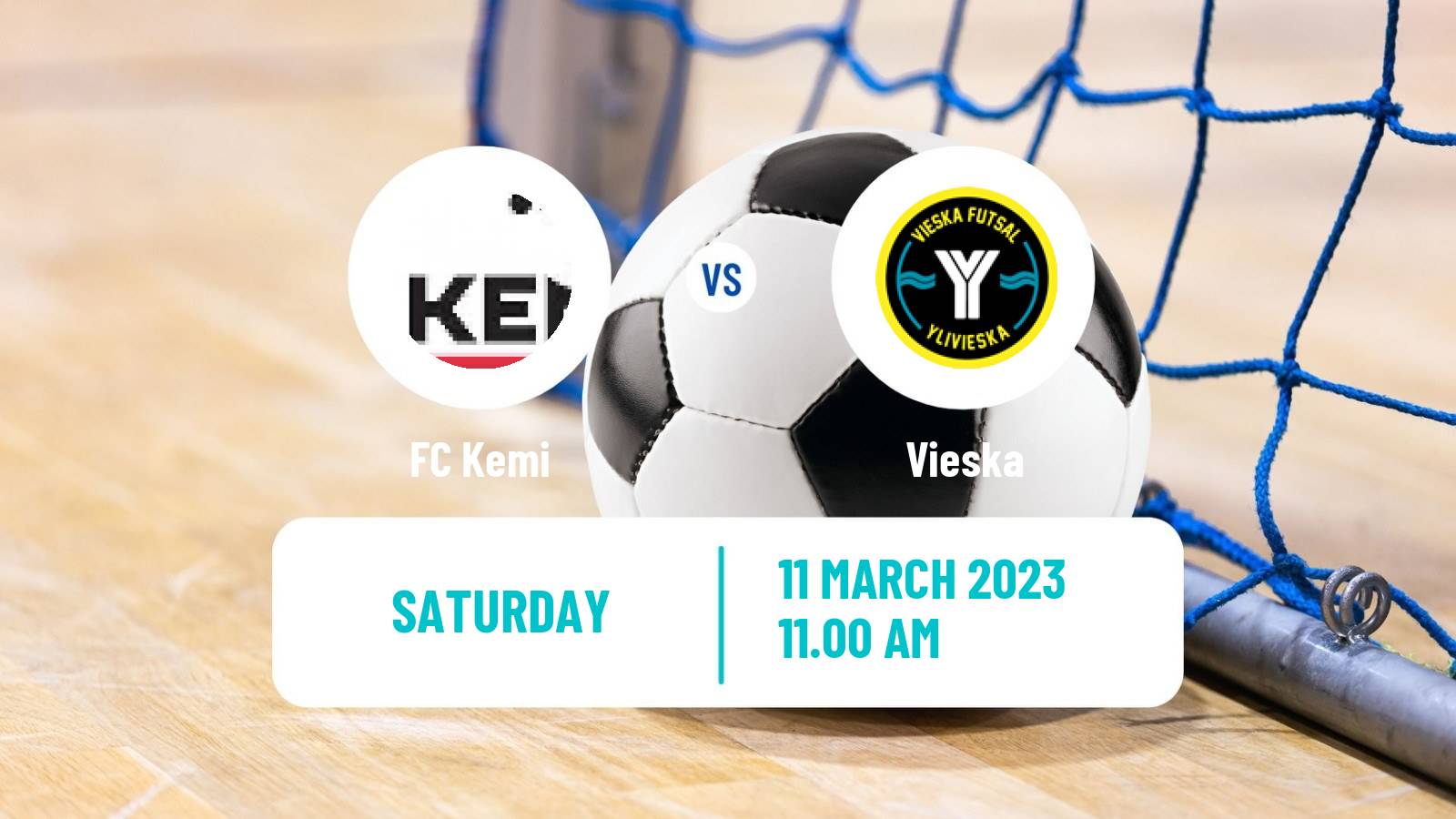 Futsal Finnish Liiga Futsal Kemi - Vieska