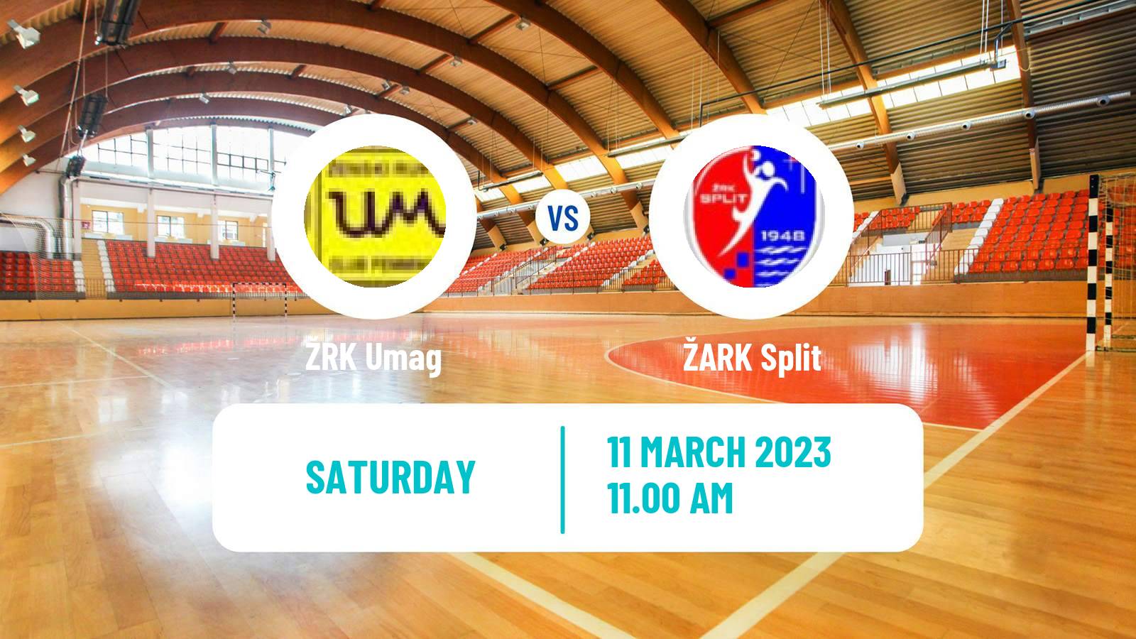 Handball Croatian 1 HRL Handball Women Umag - ŽARK Split