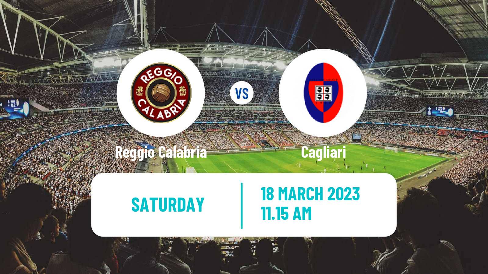 Soccer Italian Serie B Reggina - Cagliari