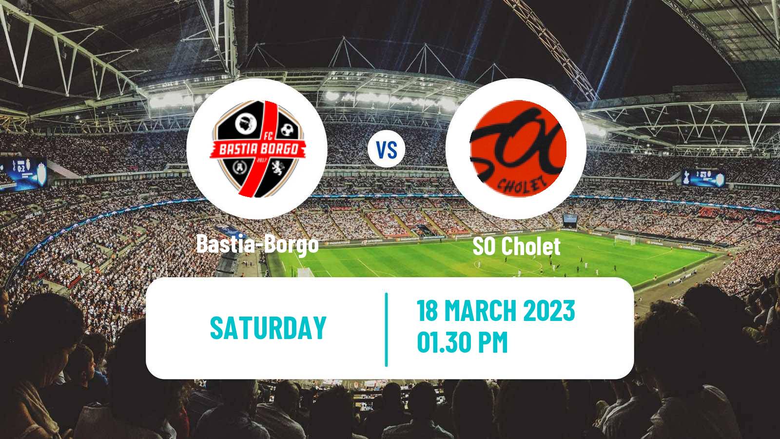 Soccer French National League Bastia-Borgo - Cholet