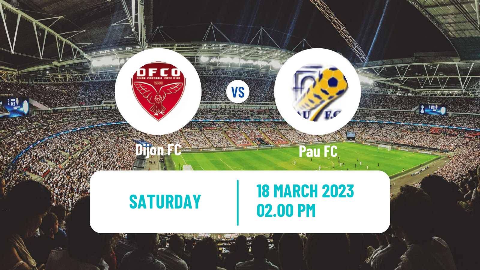 Soccer French Ligue 2 Dijon - Pau