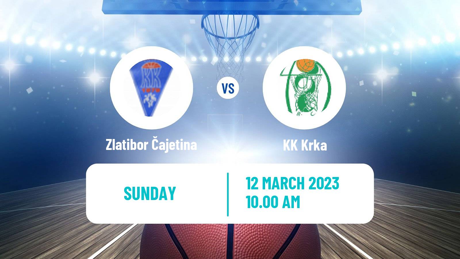 Basketball Adriatic League 2 Zlatibor Čajetina - Krka