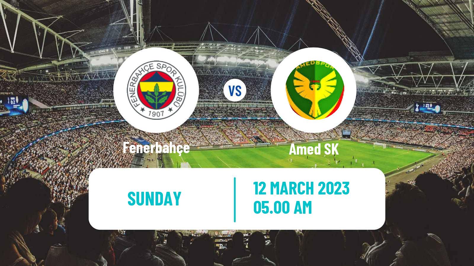 Soccer Turkish Super Lig Women Fenerbahçe - Amed SK