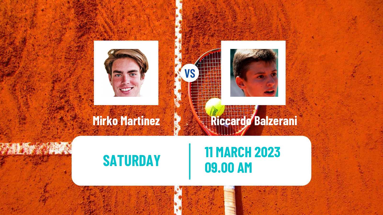Tennis ITF Tournaments Mirko Martinez - Riccardo Balzerani