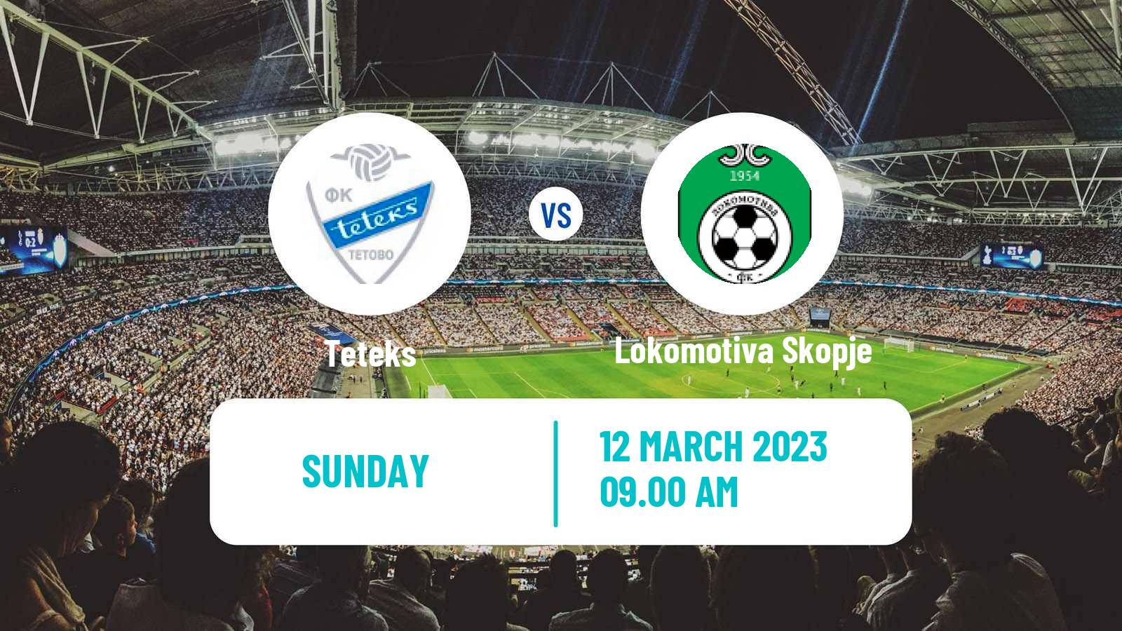 Soccer North Macedonian 2 MFL Teteks - Lokomotiva Skopje