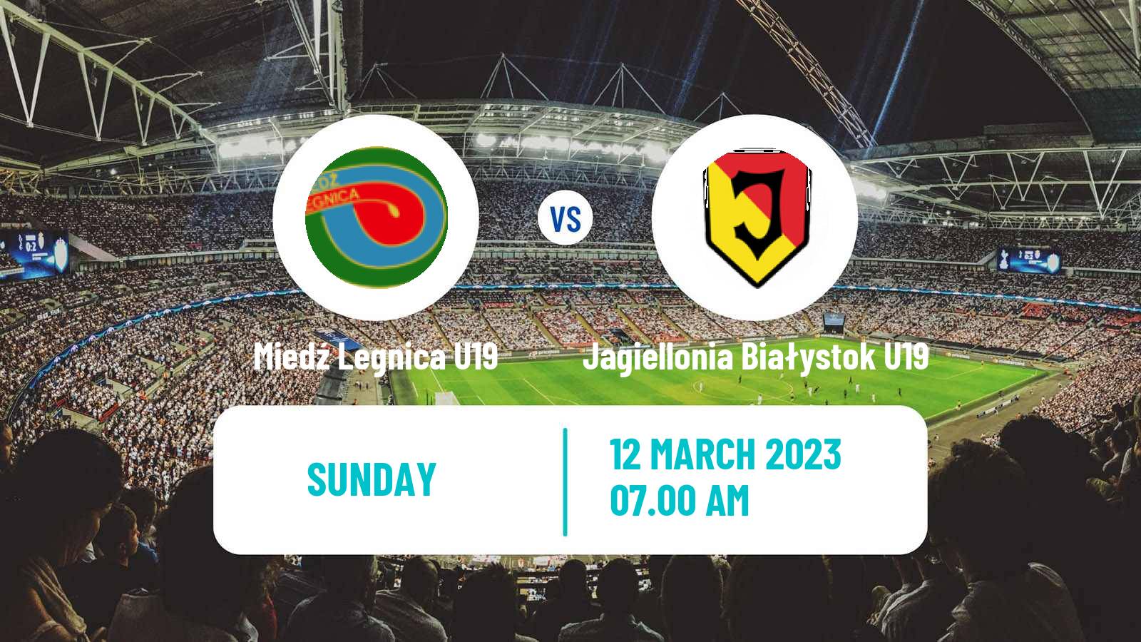Soccer Polish Central Youth League Miedź Legnica U19 - Jagiellonia Białystok U19
