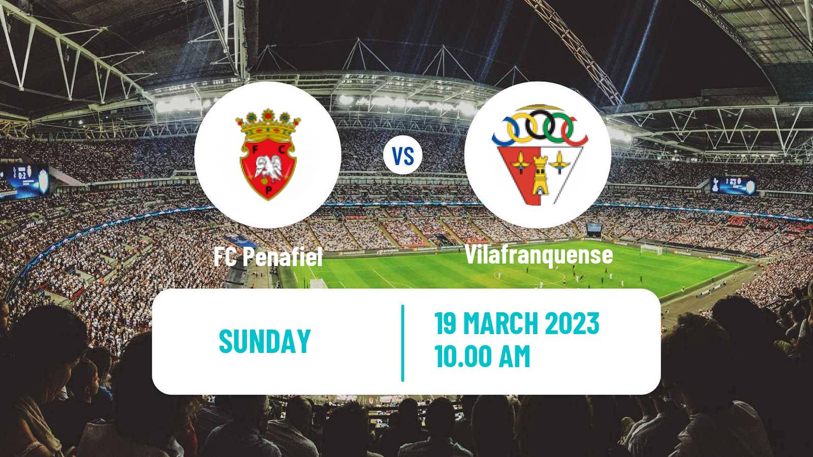 Soccer Portuguese Liga 2 Penafiel - Vilafranquense