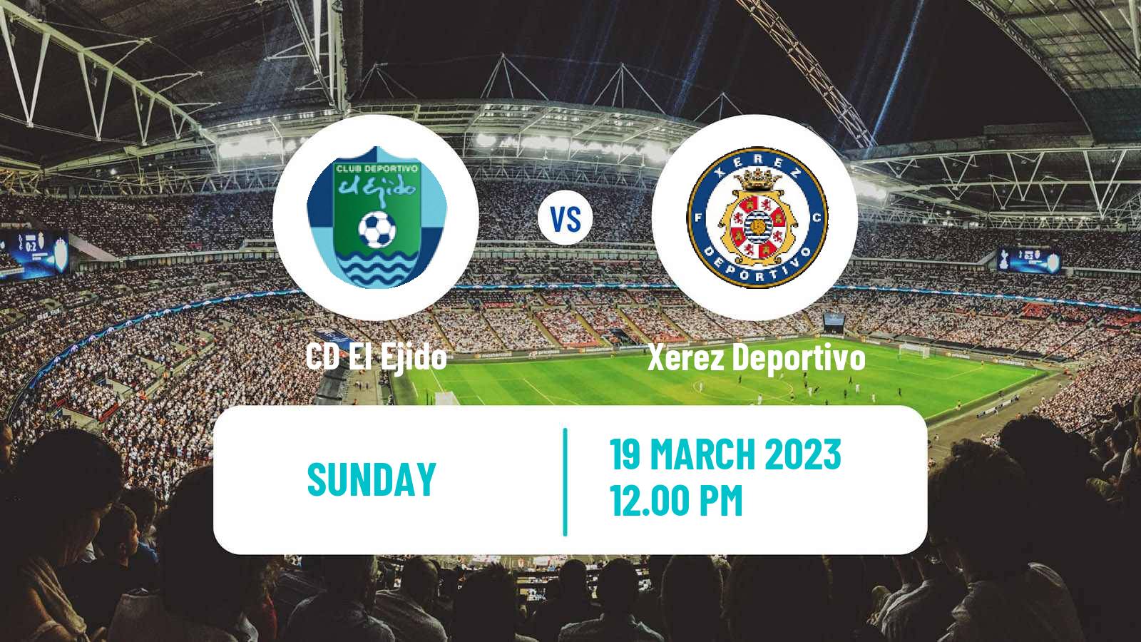 Soccer Spanish Segunda RFEF - Group 4 El Ejido - Xerez Deportivo