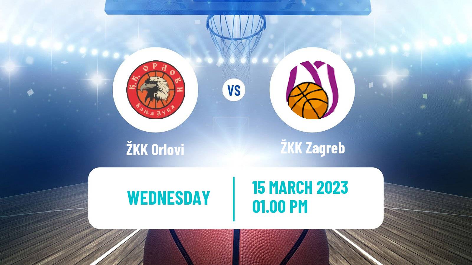 Basketball WABA League Orlovi - Zagreb