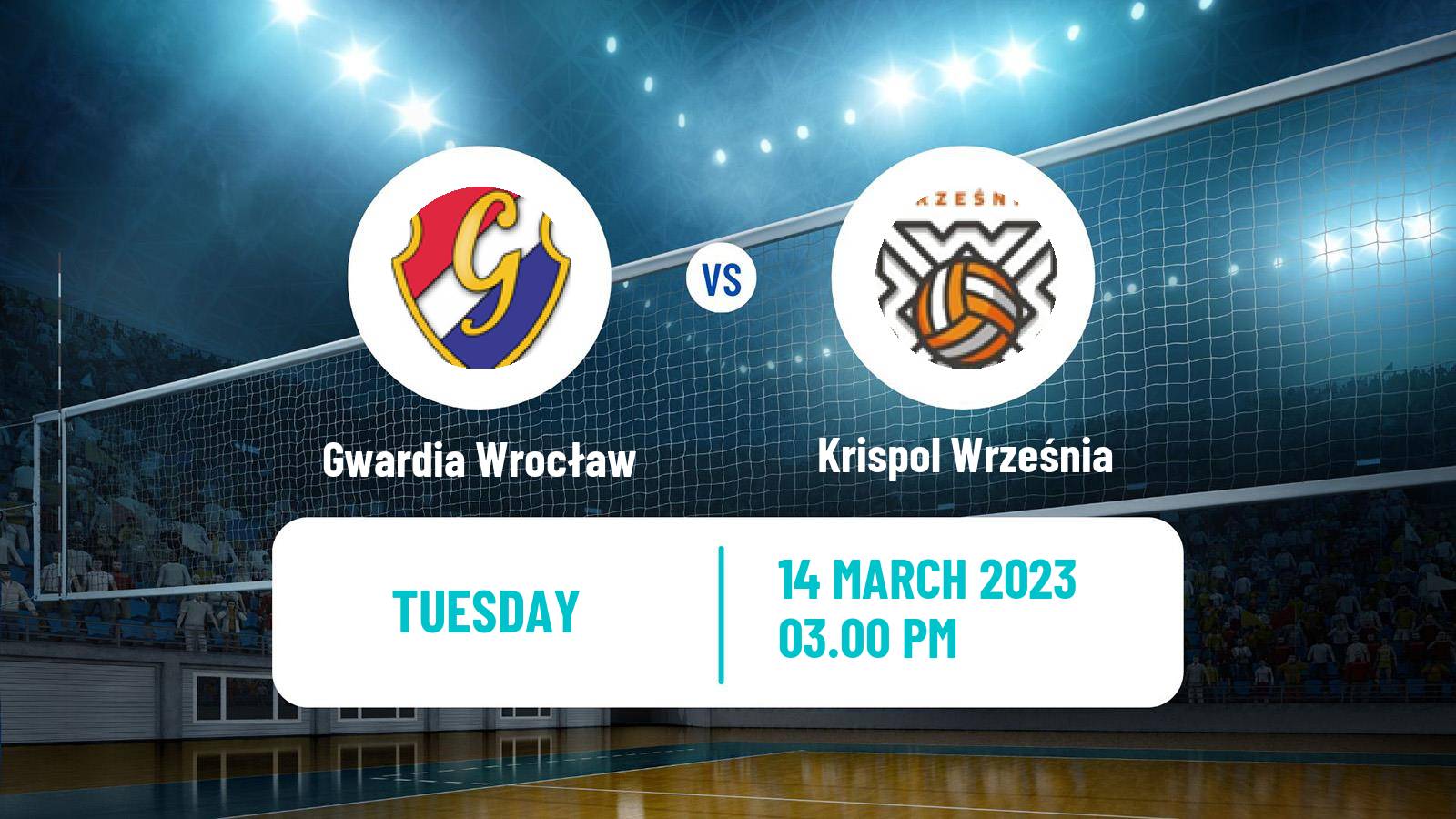 Volleyball Polish I Liga Volleyball Gwardia Wrocław - Września