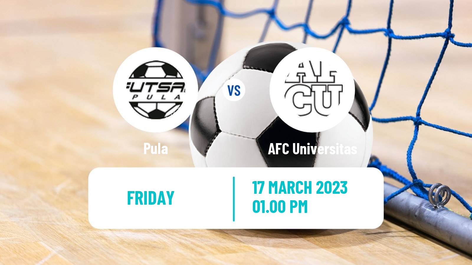 Futsal Croatian 1 HMNL Pula - AFC Universitas