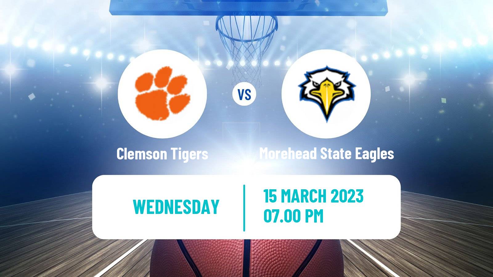 Basketball NIT Clemson Tigers - Morehead State Eagles