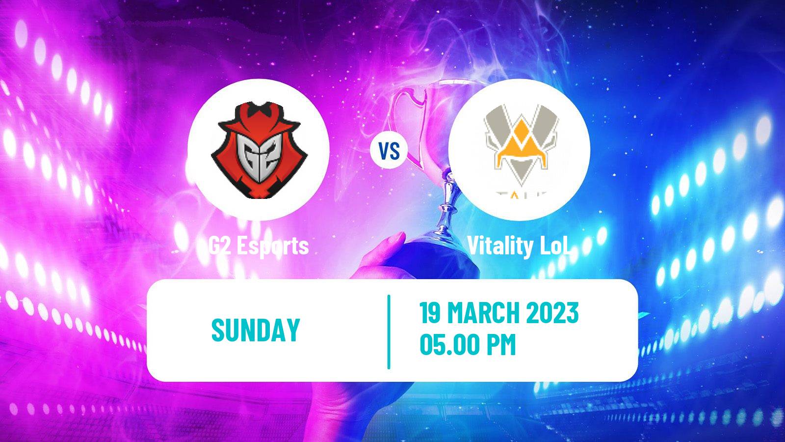 Esports eSports G2 Esports - Vitality
