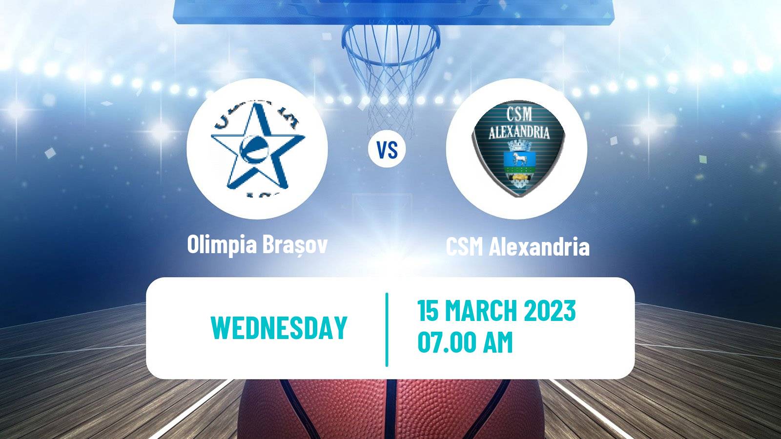 Basketball Romanian Liga National Basketball Women Olimpia Brașov - CSM Alexandria