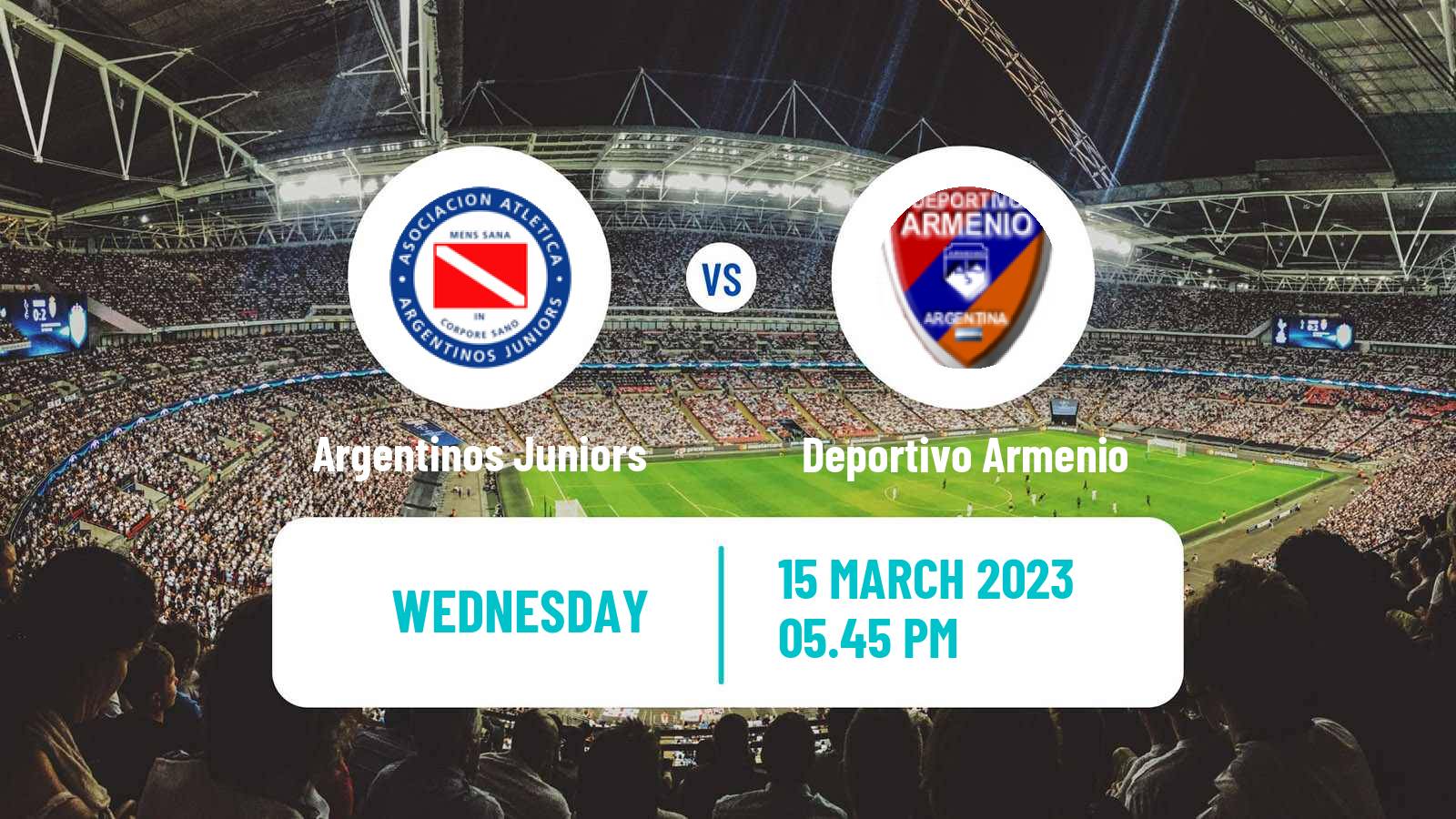 Soccer Copa Argentina Argentinos Juniors - Deportivo Armenio