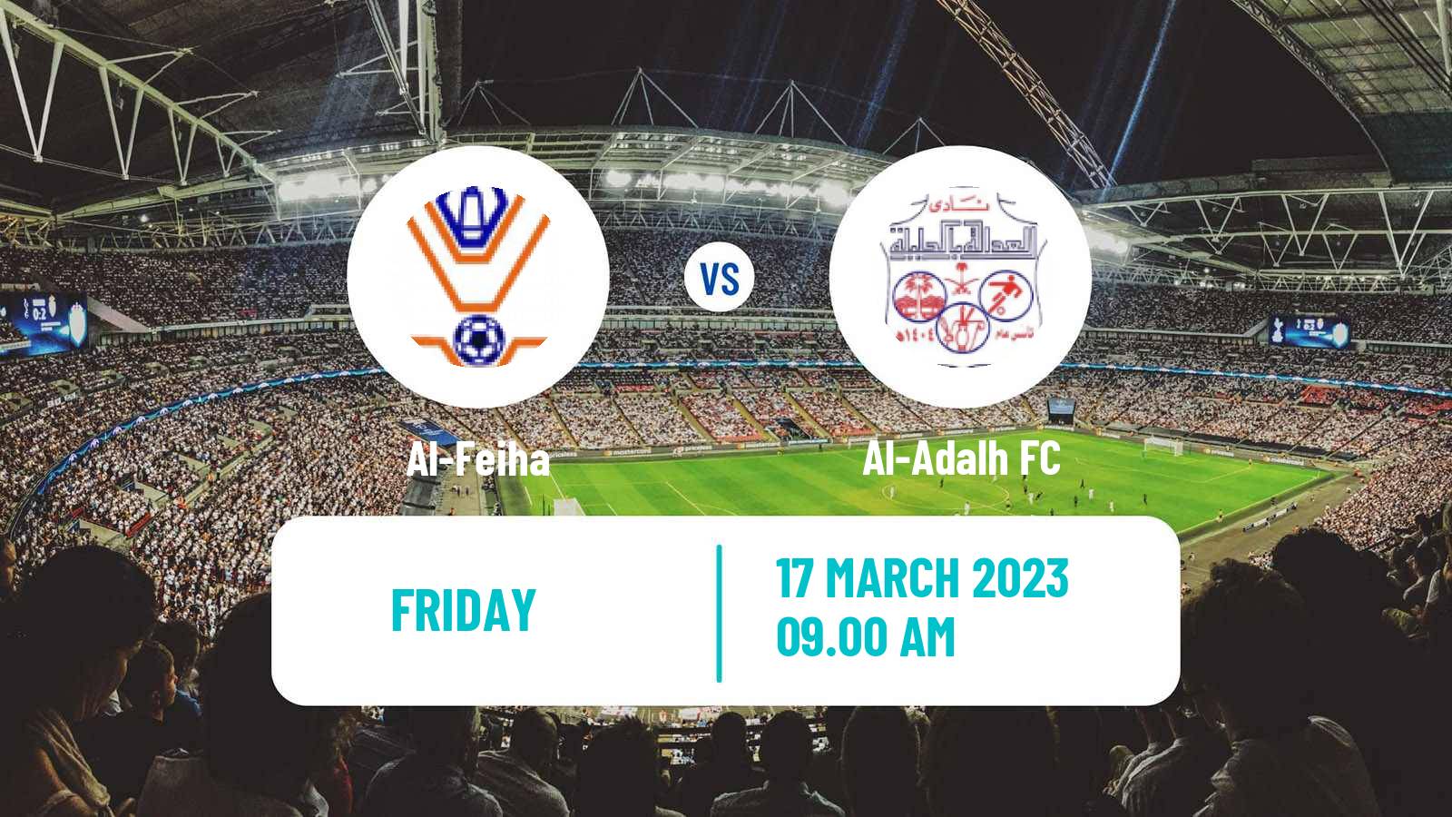 Soccer Saudi Professional League Al-Feiha - Al-Adalh