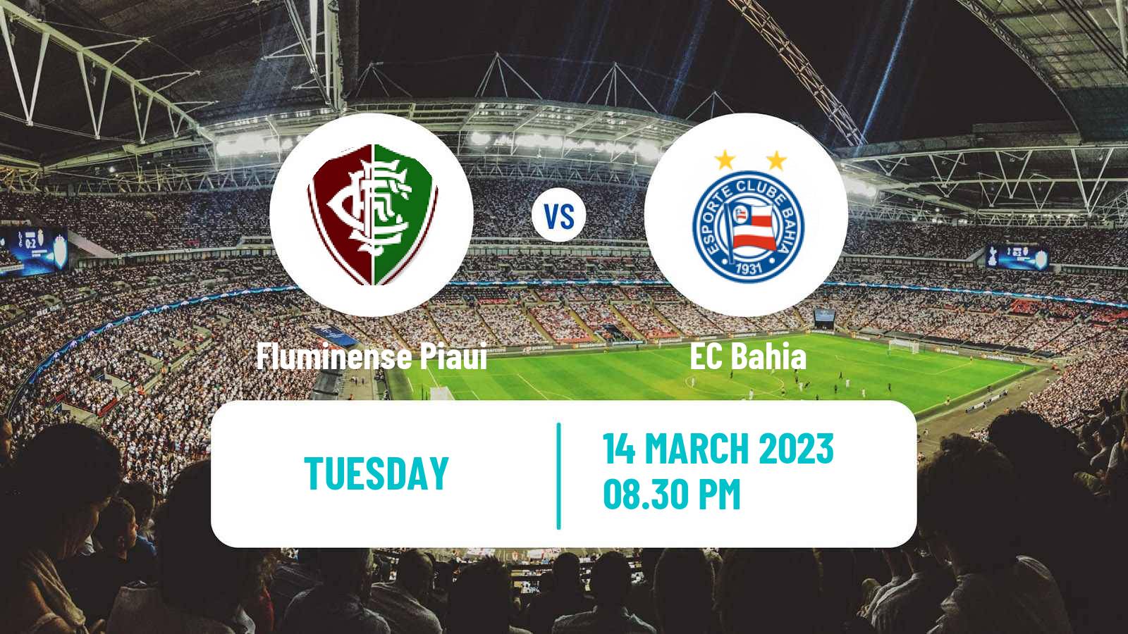 Soccer Brazilian Copa do Nordeste Fluminense Piaui - Bahia