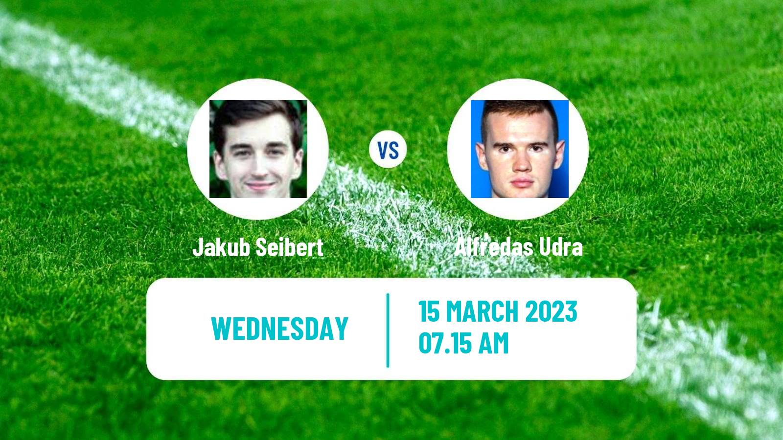 Table tennis Table Tennis Jakub Seibert - Alfredas Udra