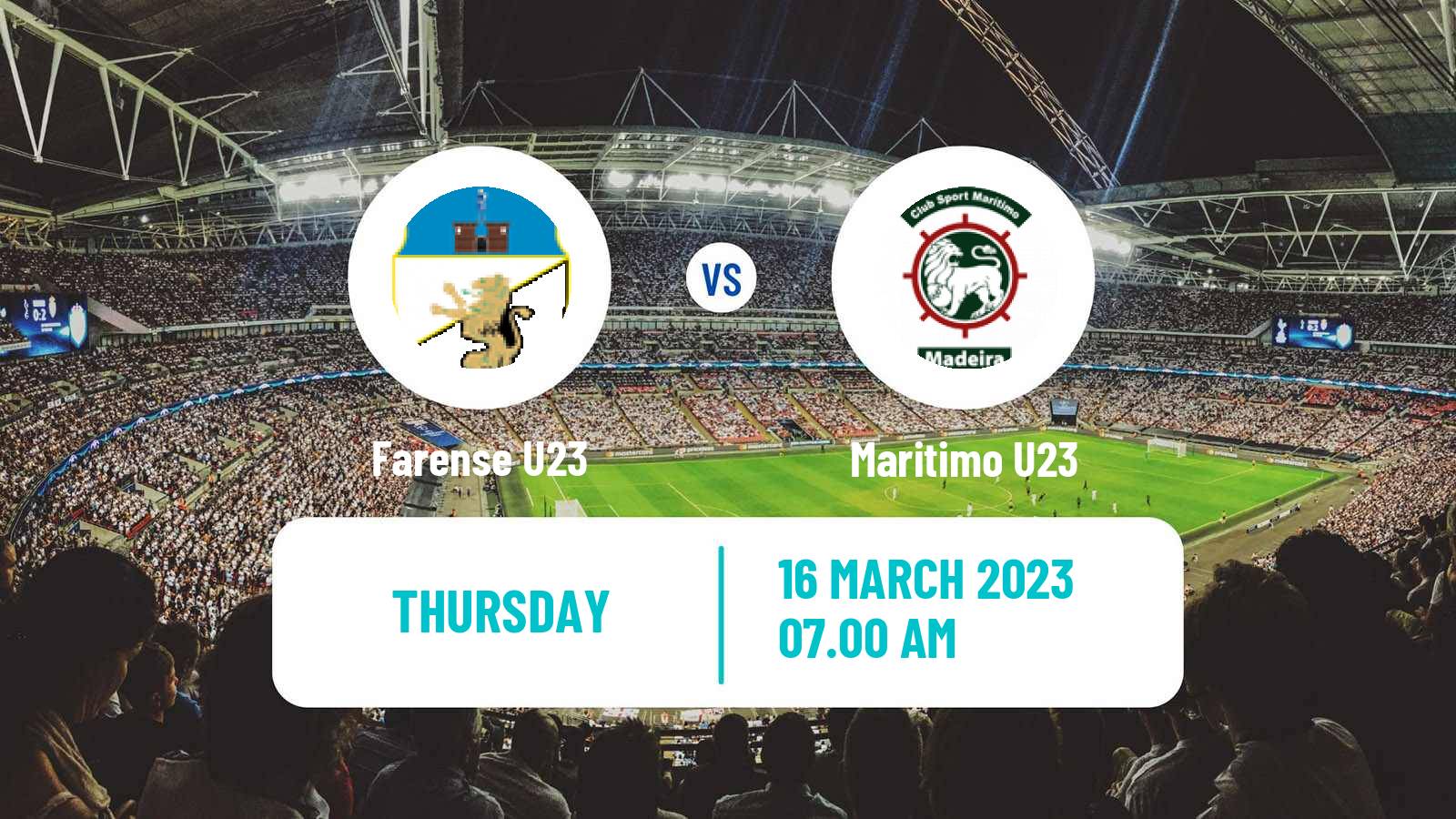 Football Portuguese Liga Revelacao U23 Farense U23 - Maritimo U23