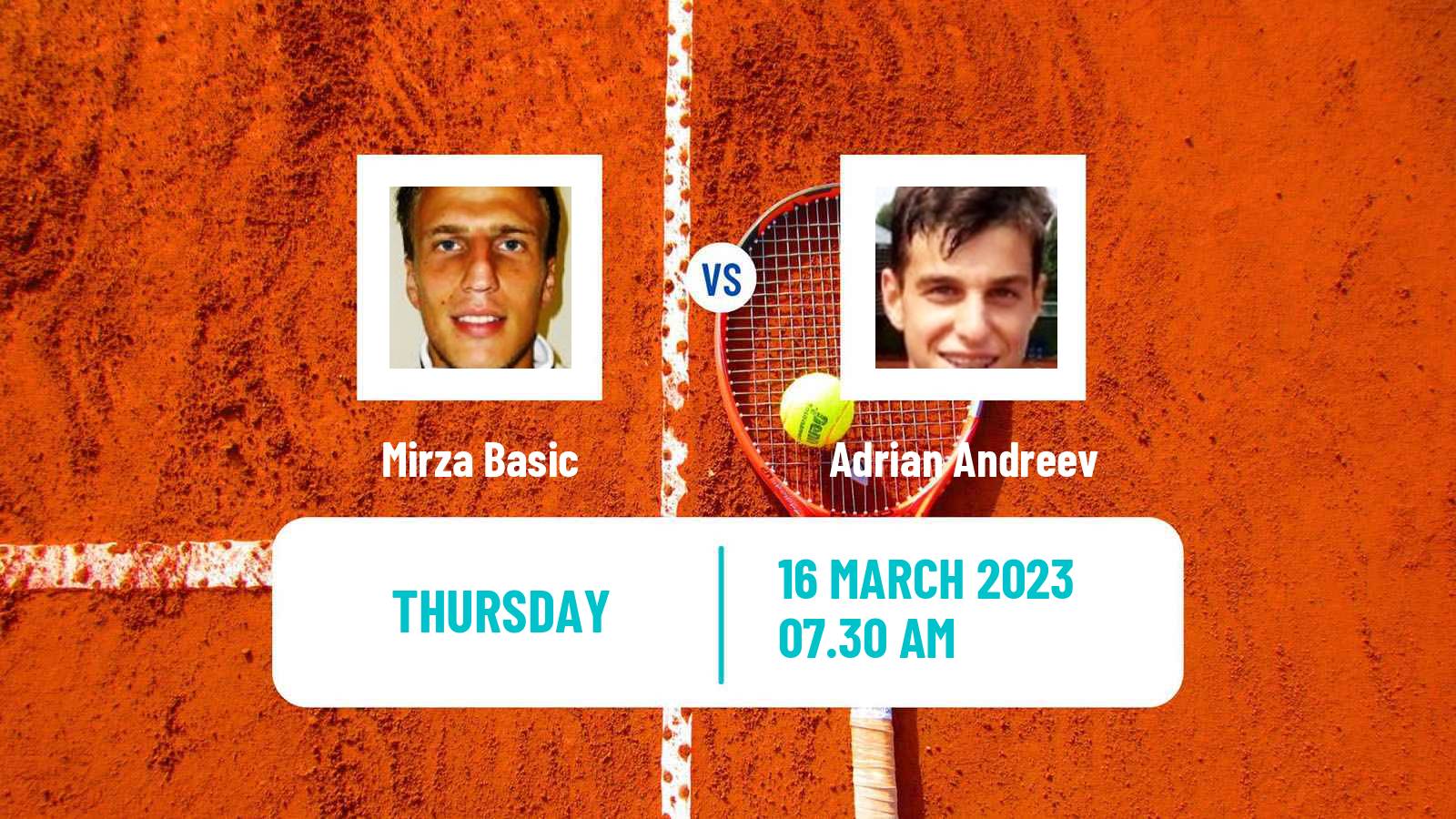 Tennis ATP Challenger Mirza Basic - Adrian Andreev