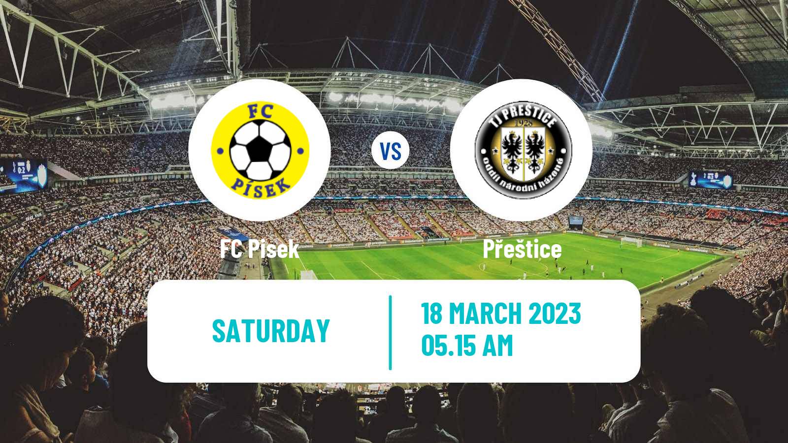 Soccer Czech CFL Group A Pisek - Přeštice