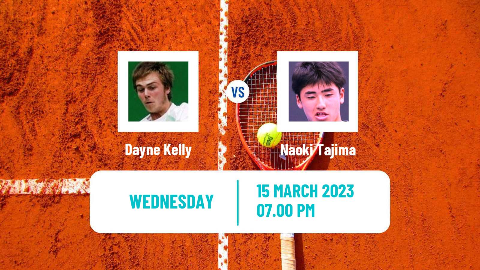 Tennis ITF Tournaments Dayne Kelly - Naoki Tajima