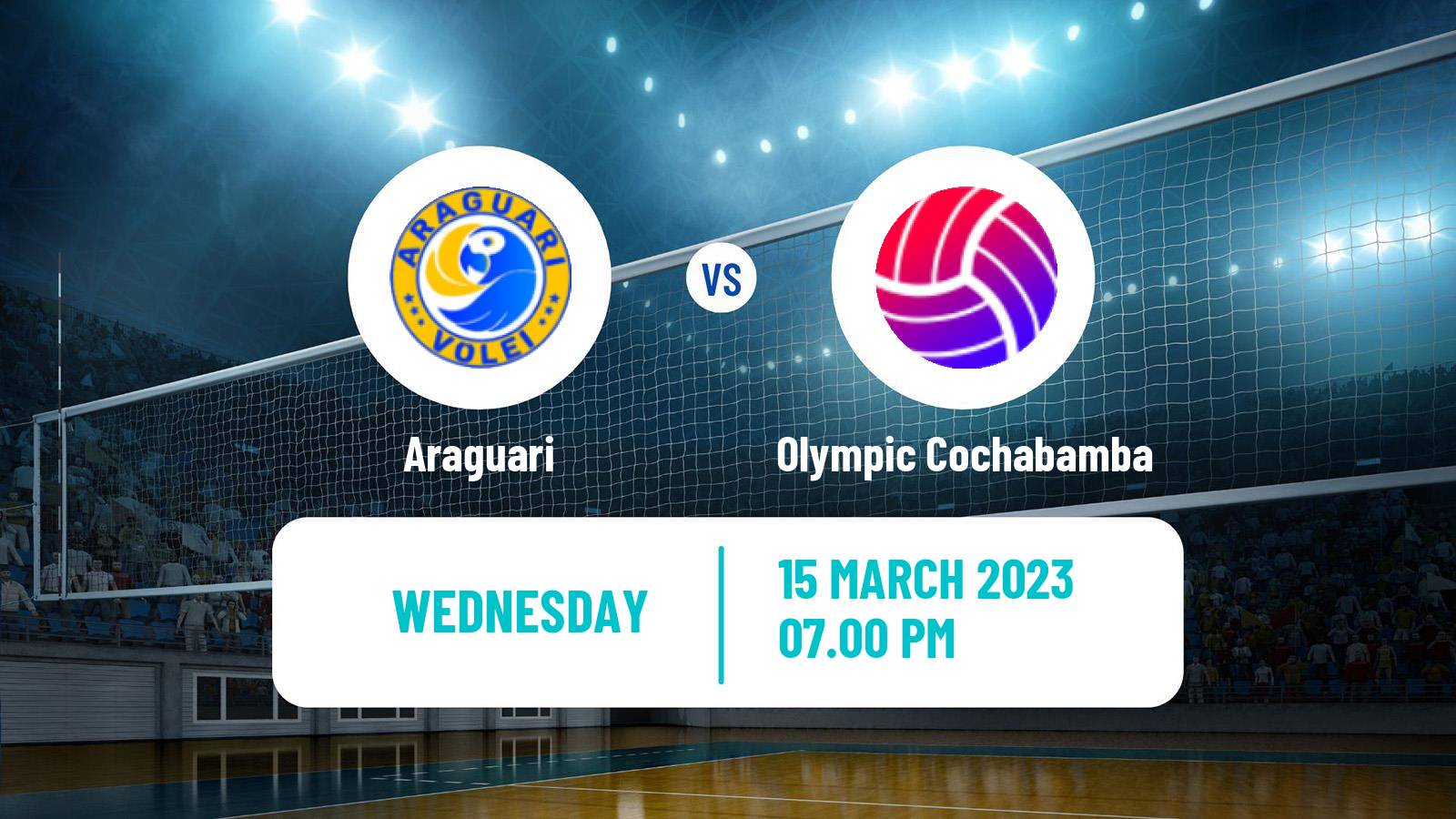 Volleyball South American Club Championship Volleyball Araguari - Olympic Cochabamba