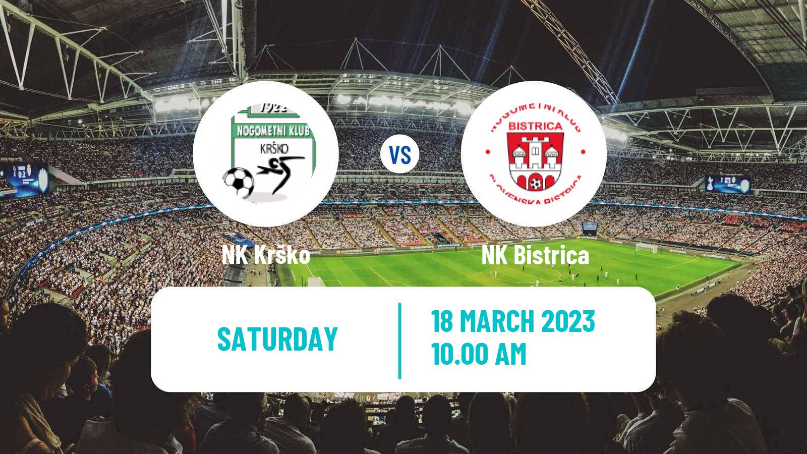 Soccer Slovenian 2 SNL Krško - Bistrica