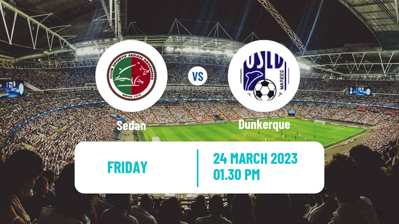 Soccer French National League Sedan - Dunkerque