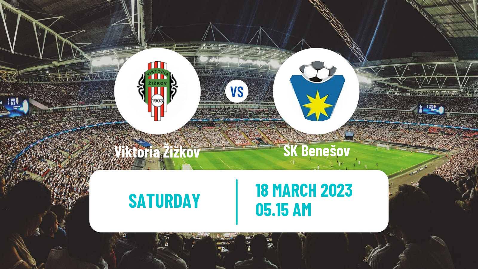 Soccer Czech CFL Group B Viktoria Žižkov - Benešov