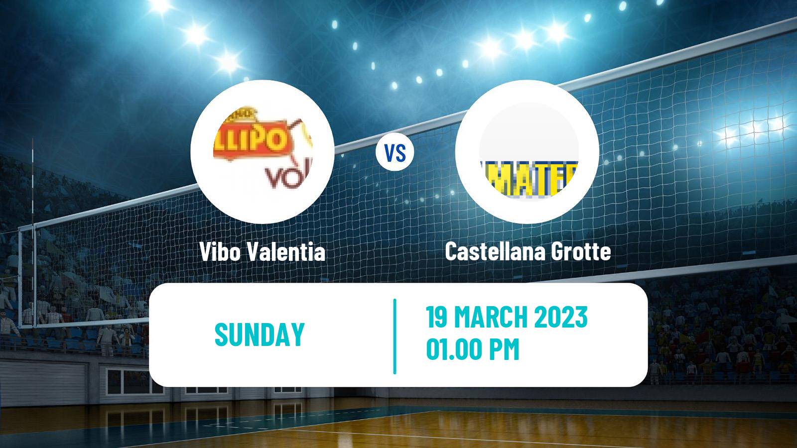 Volleyball Italian Serie A2 Volleyball Vibo Valentia - Castellana Grotte