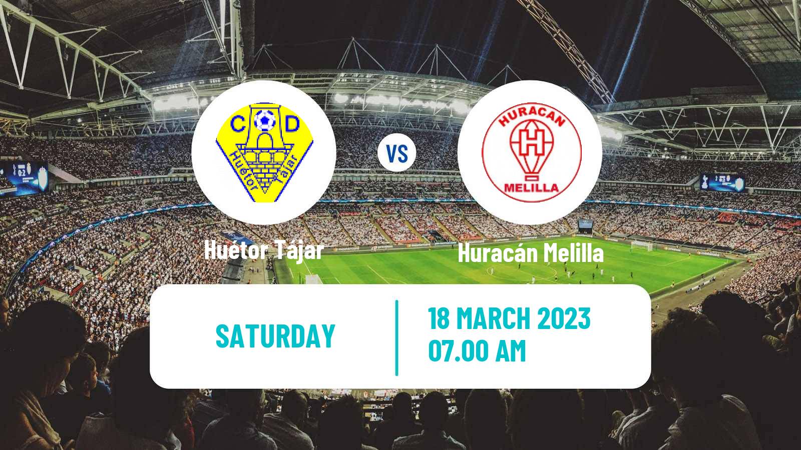 Soccer Spanish Tercera RFEF - Group 9 Huétor Tájar - Huracán Melilla