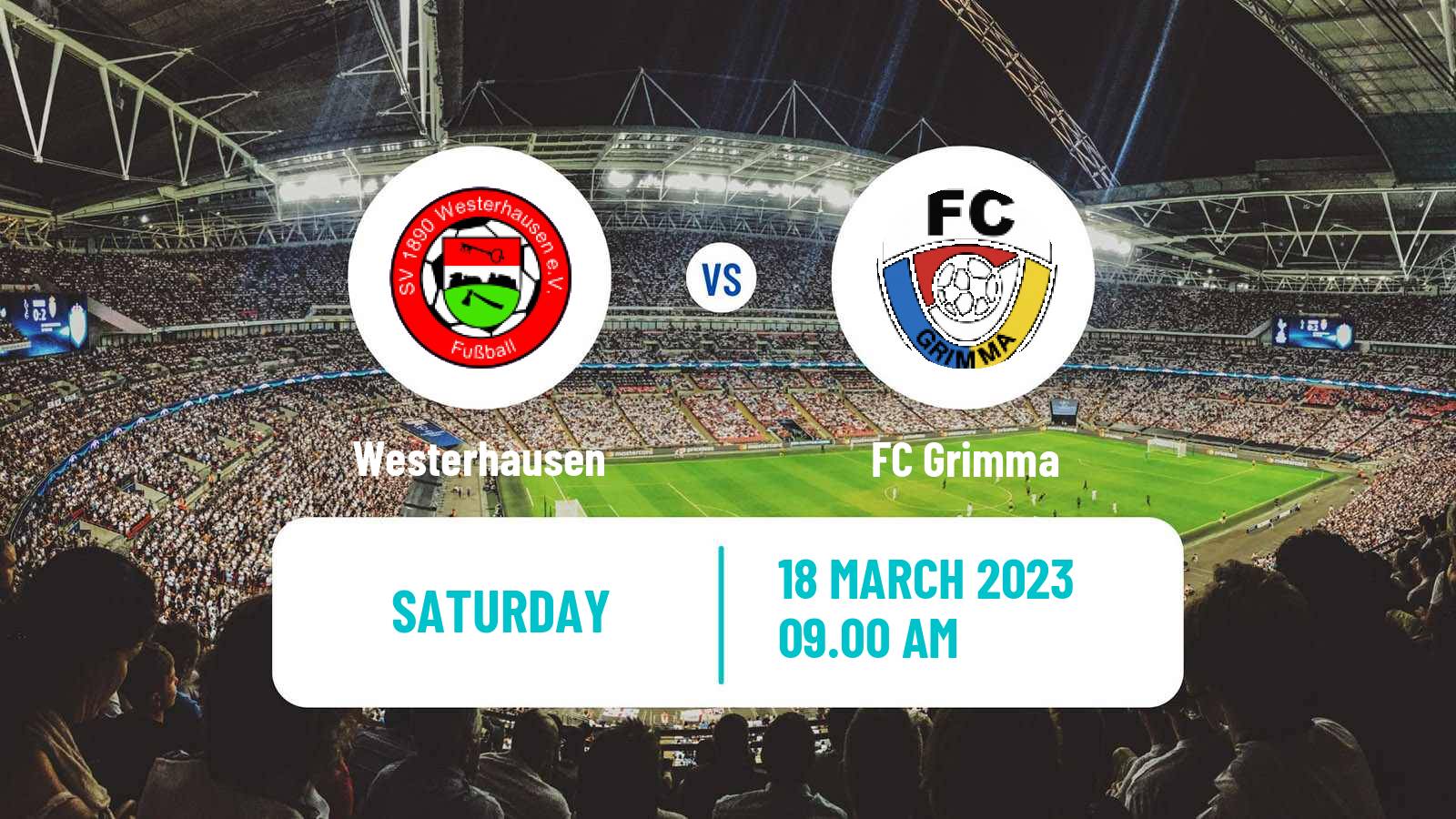Soccer German Oberliga NOFV- Süd Westerhausen - Grimma