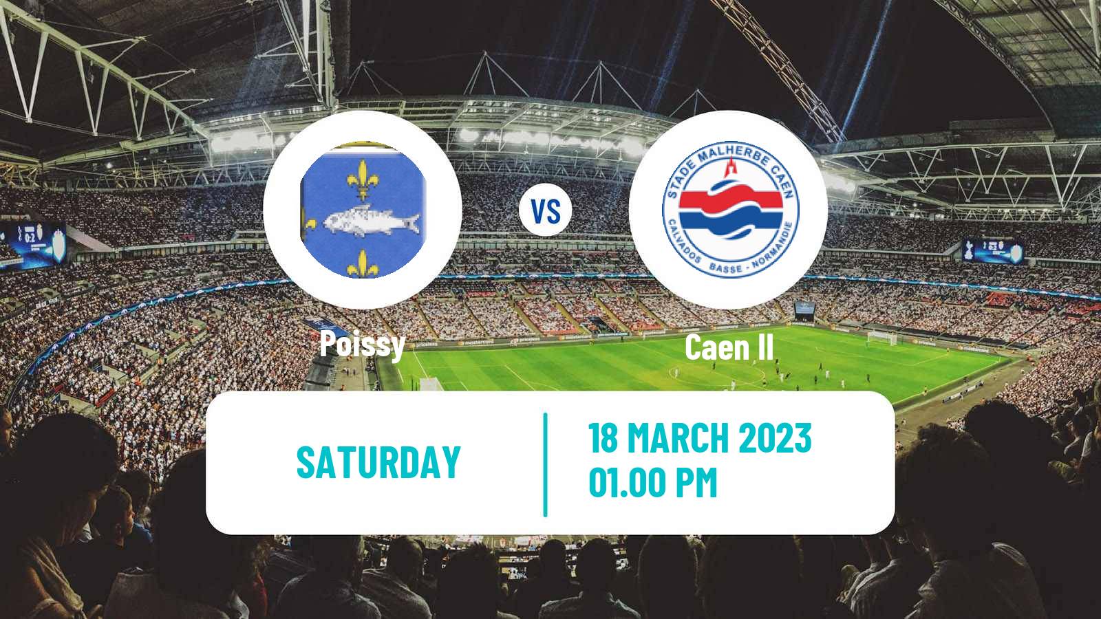 Soccer French National 2 - Group A Poissy - Caen II