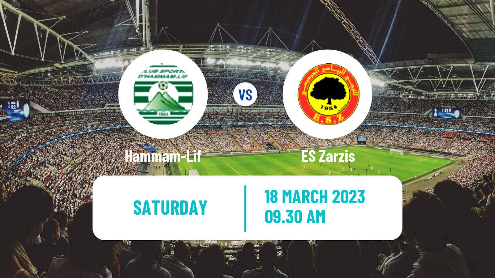 Soccer Tunisian Ligue 2 Hammam-Lif - Zarzis