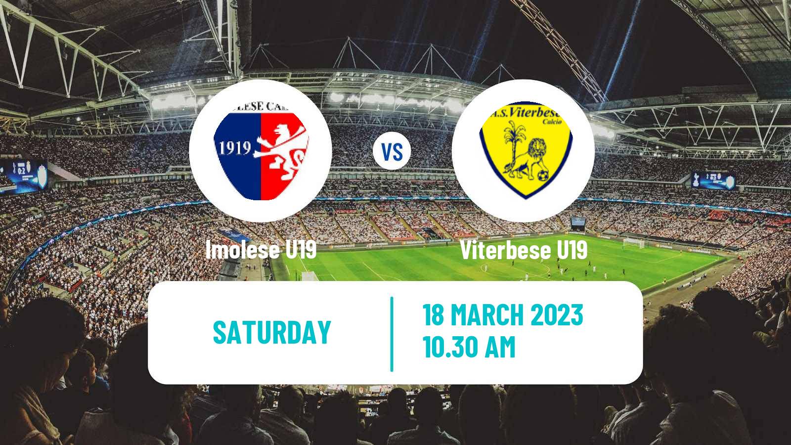 Soccer Italian Primavera 2 Imolese U19 - Viterbese U19