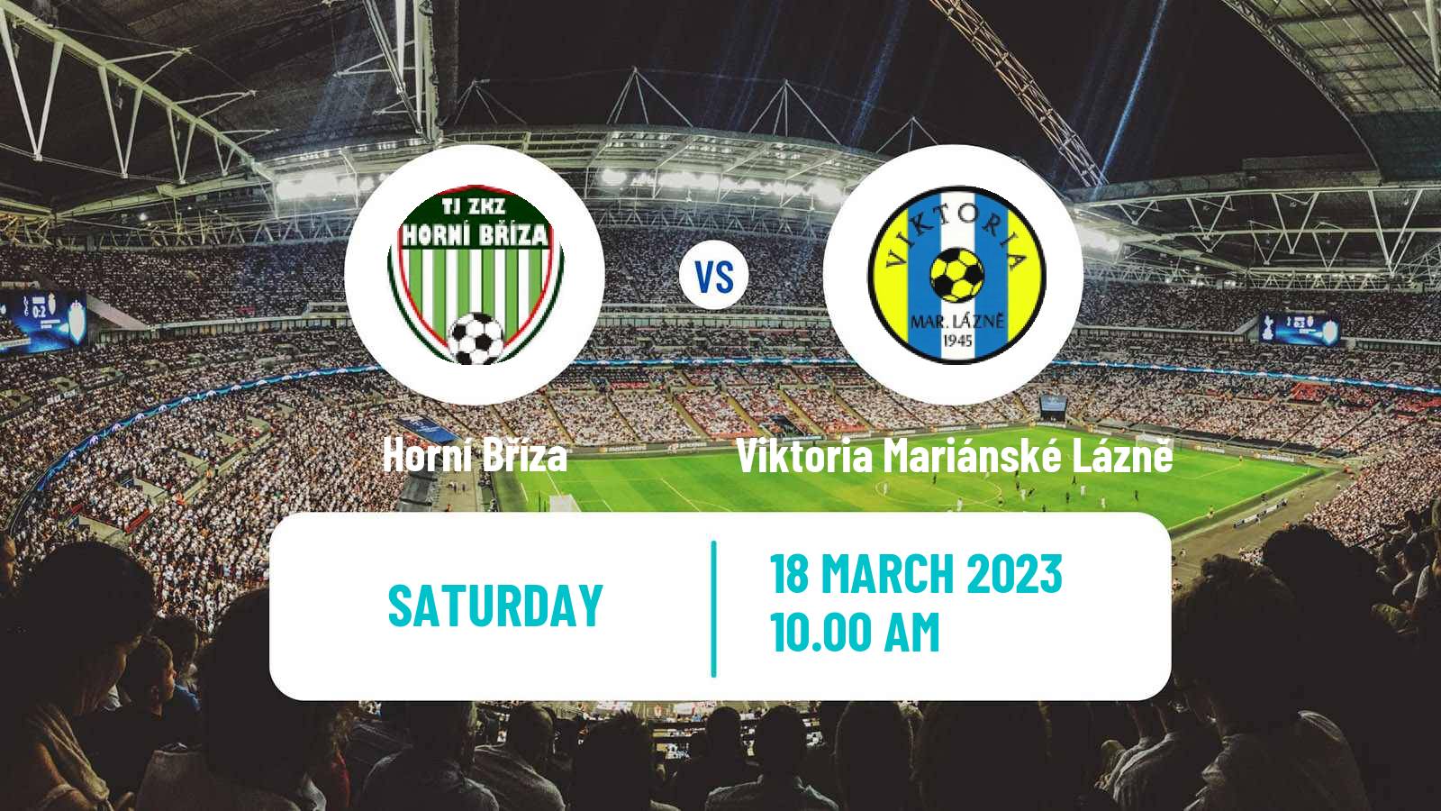 Soccer Czech Division A Horní Bříza - Viktoria Mariánské Lázně