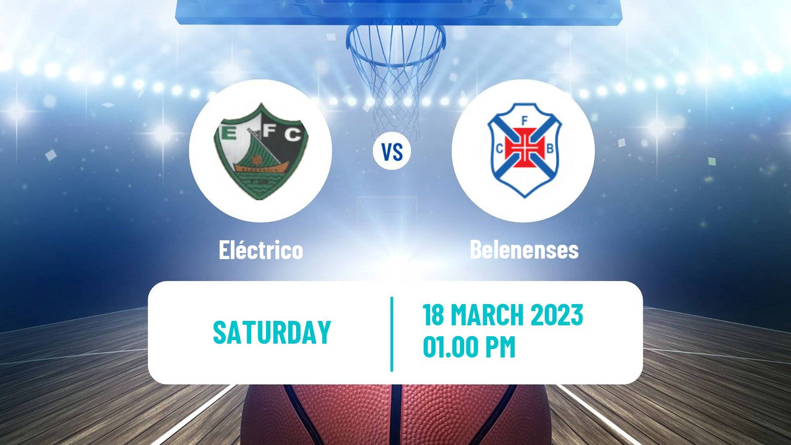 Basketball Portuguese Proliga Basketball Eléctrico - Belenenses