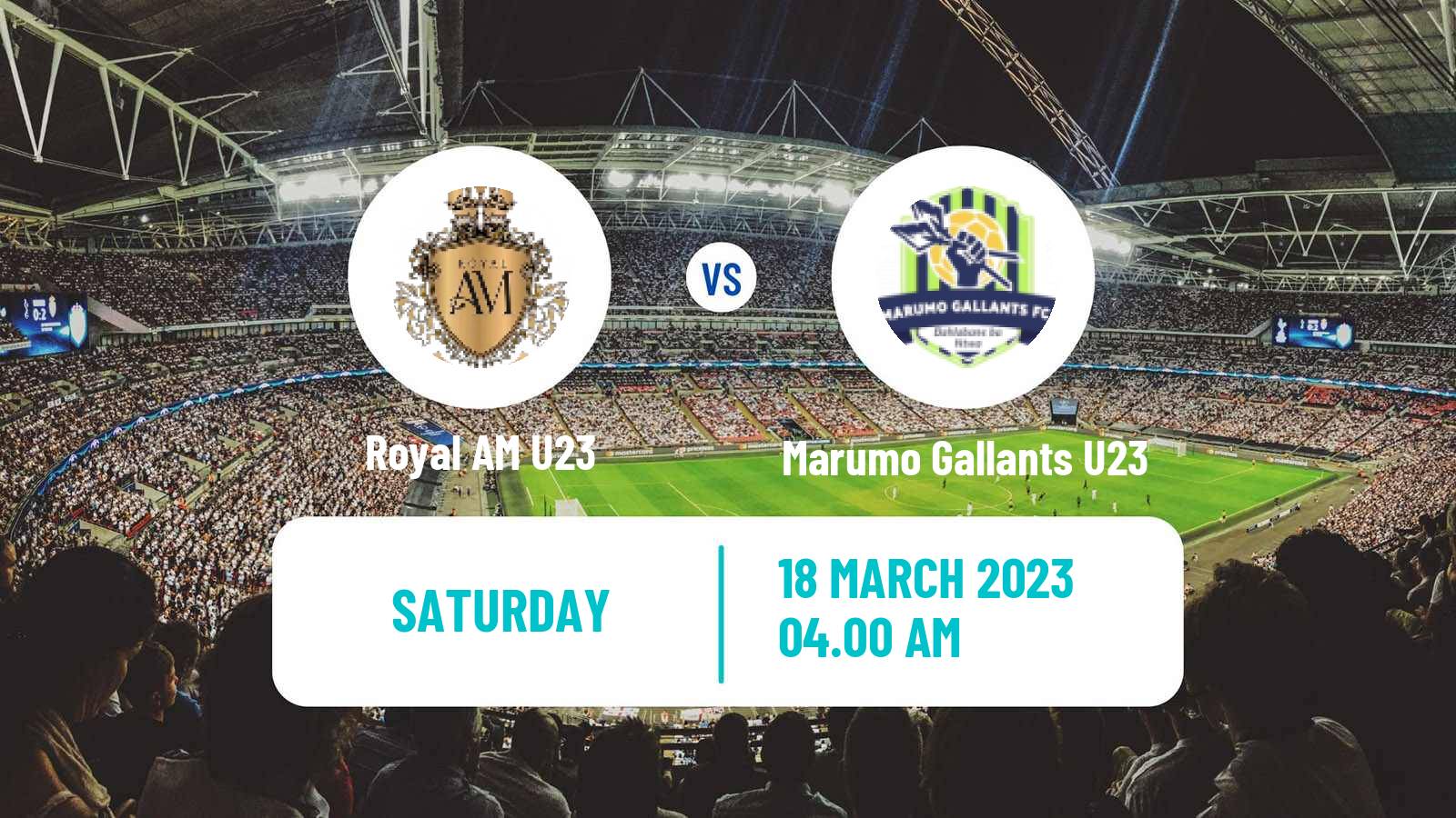 Football South African Diski Challenge Royal AM U23 - Marumo Gallants U23