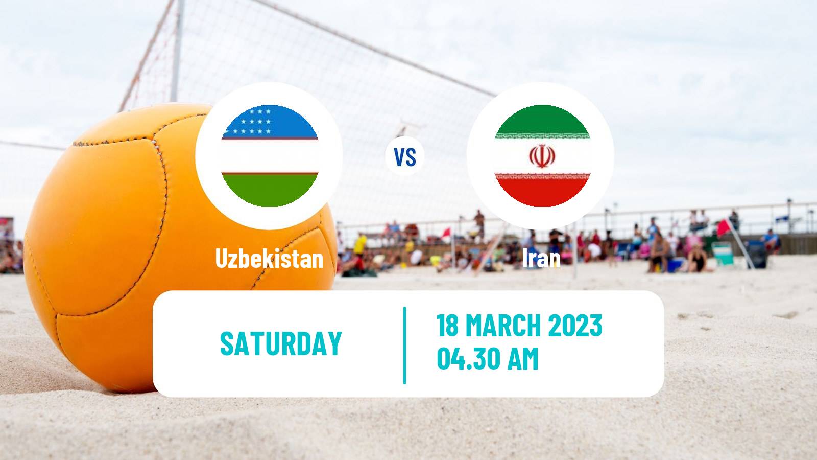 Beach soccer Beach Soccer Uzbekistan - Iran