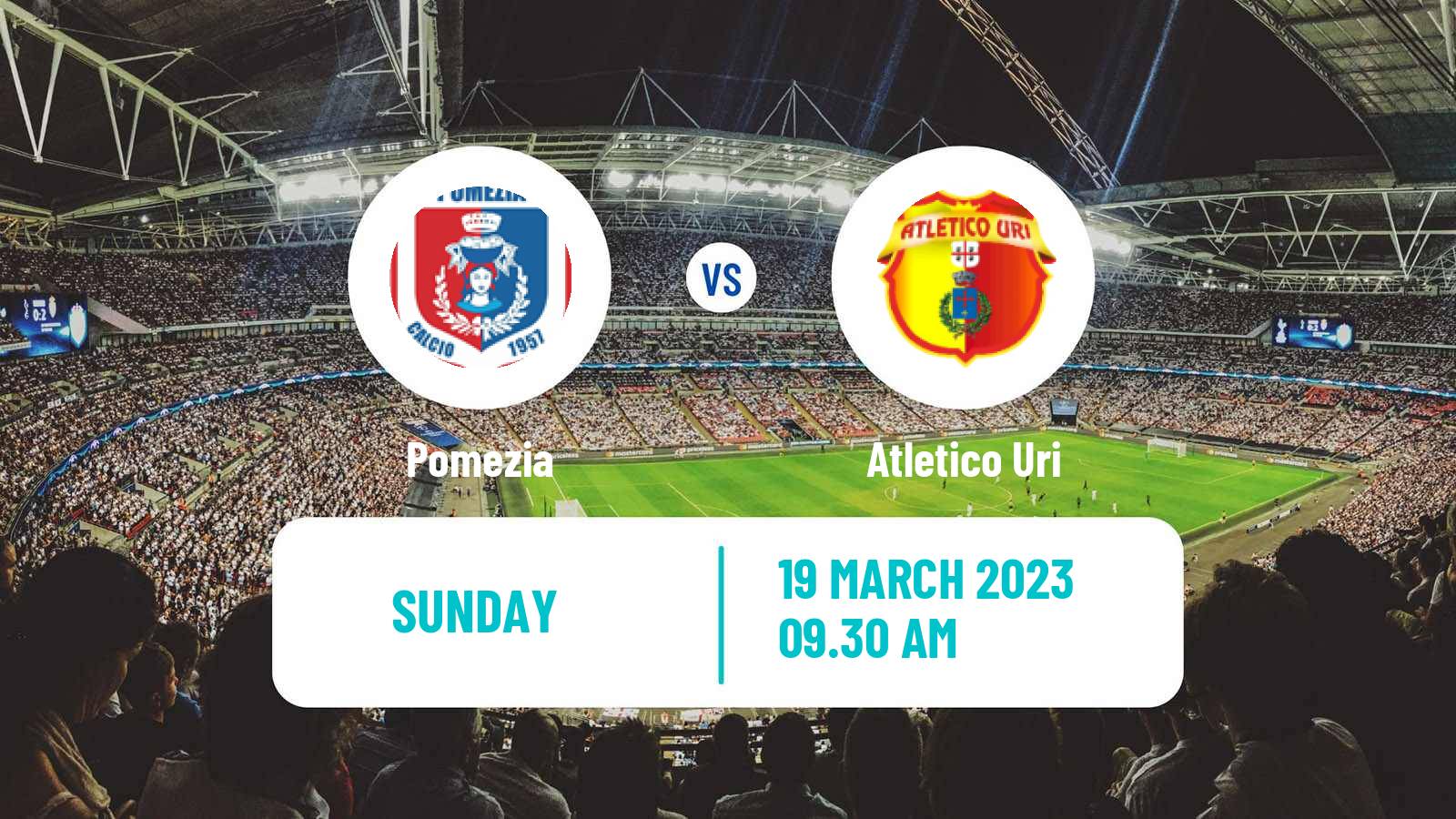 Soccer Italian Serie D - Group G Pomezia - Atletico Uri