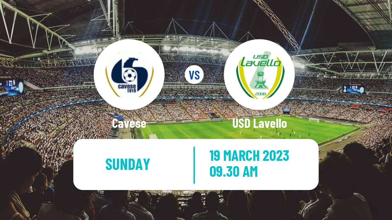 Soccer Italian Serie D - Group H Cavese - Lavello