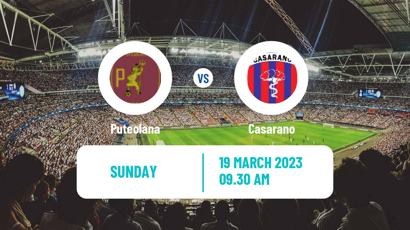 Soccer Italian Serie D - Group H Puteolana - Casarano