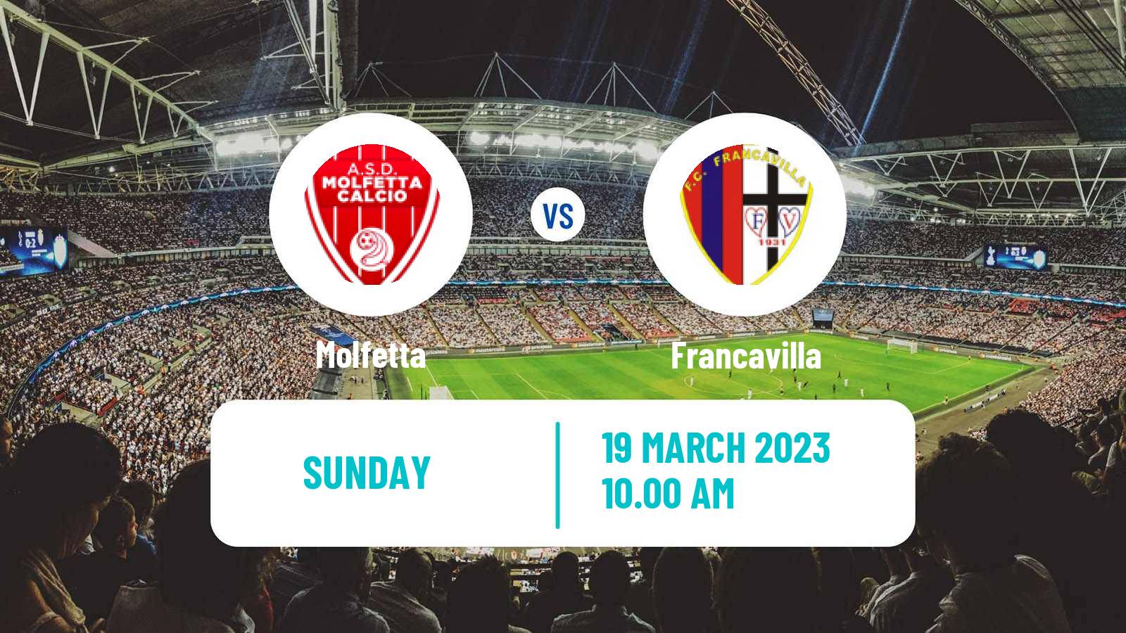 Soccer Italian Serie D - Group H Molfetta - Francavilla