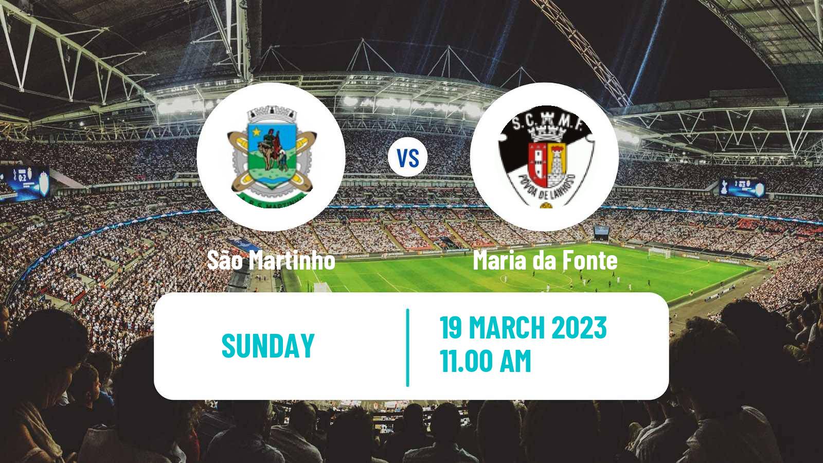 Soccer Campeonato de Portugal São Martinho - Maria da Fonte