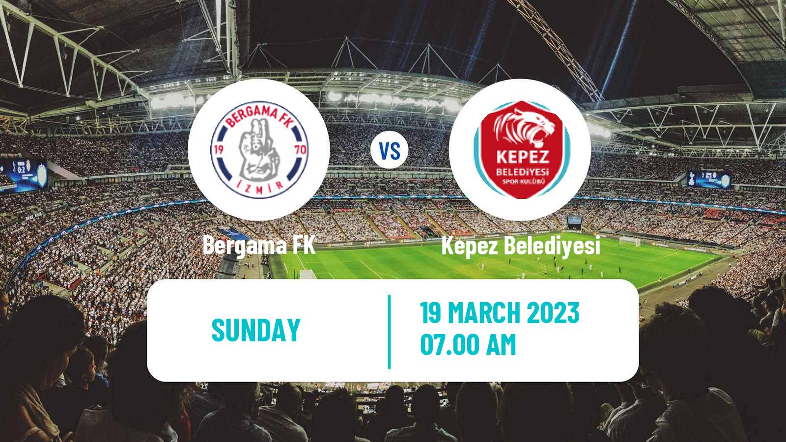 Soccer Turkish 3 Lig Group 3 Bergama - Kepez Belediyesi